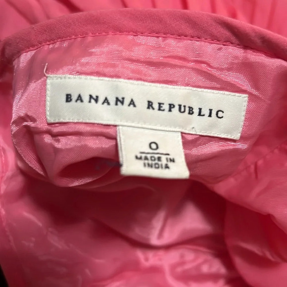 Banana Republic Bubblegum Pink Mini Skirt Size 0 Barbiecore Girlhoodcore Ballet - Picture 8 of 13